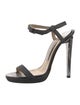 Jimmy Choo Glitter Glitter Accents Sandals