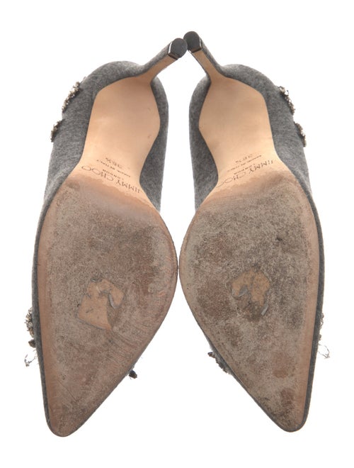 Jimmy Choo Crystal Embellishments Pumps