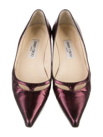 Jimmy Choo Leather Flats