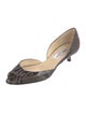 Jimmy Choo Leather D'Orsay Pumps