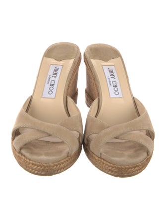 Jimmy Choo Suede Espadrilles