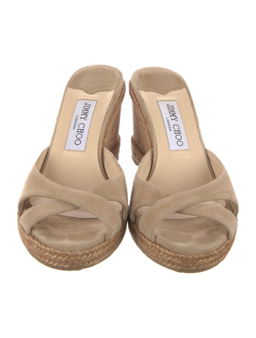 Jimmy Choo Suede Espadrilles