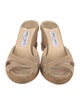 Jimmy Choo Suede Espadrilles