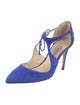 Jimmy Choo Suede D'Orsay Pumps