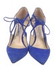 Jimmy Choo Suede D'Orsay Pumps