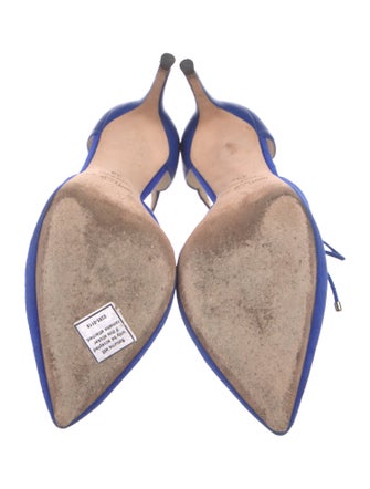 Jimmy Choo Suede D'Orsay Pumps