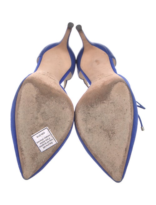 Jimmy Choo Suede D'Orsay Pumps