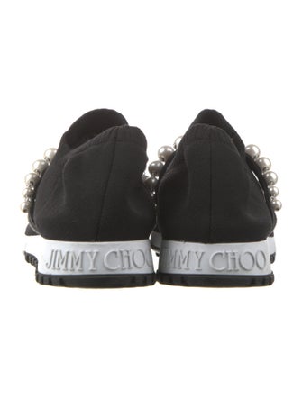 Jimmy Choo Crystal Embellishments Sock Sneakers