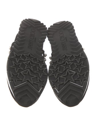 Jimmy Choo Crystal Embellishments Sock Sneakers