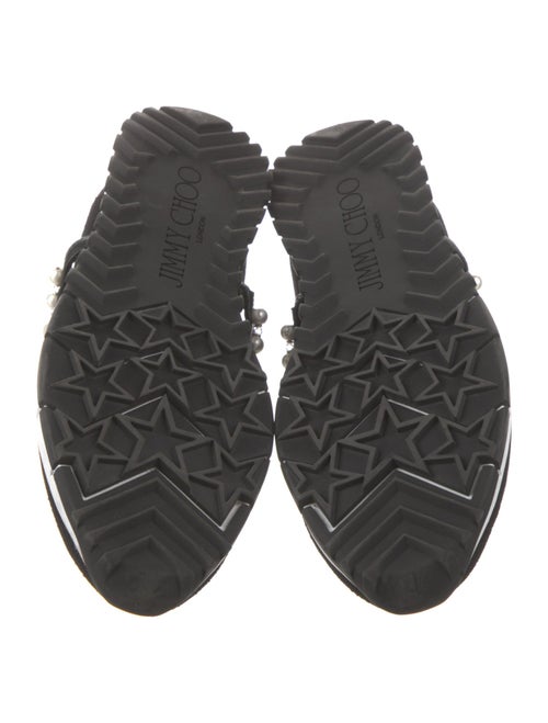 Jimmy Choo Crystal Embellishments Sock Sneakers