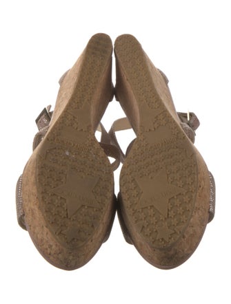 Jimmy Choo Glitter Accents Sandals