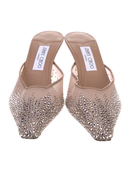 Jimmy Choo Crystal Mules