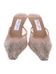Jimmy Choo Crystal Mules