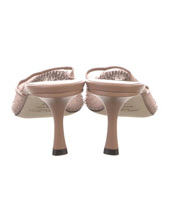 Jimmy Choo Crystal Mules