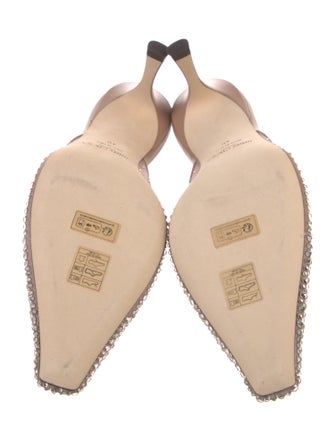 Jimmy Choo Crystal Mules