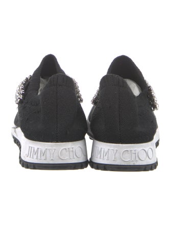 Jimmy Choo Crystal Embellishments Sneakers