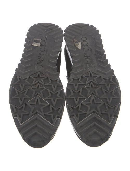 Jimmy Choo Crystal Embellishments Sneakers