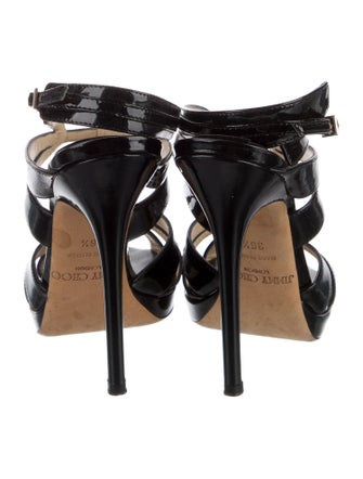 Jimmy Choo Patent Leather Sandals