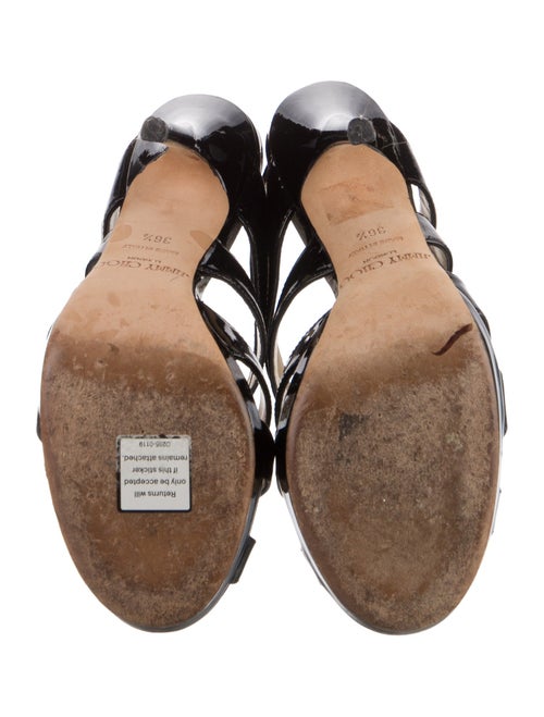 Jimmy Choo Patent Leather Sandals