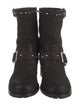 Jimmy Choo Leather Moto Boots