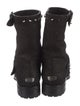 Jimmy Choo Leather Moto Boots