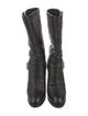 Jimmy Choo Leather Moto Boots