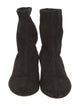 Jimmy Choo Suede Crystal Embellishments Sock Boots