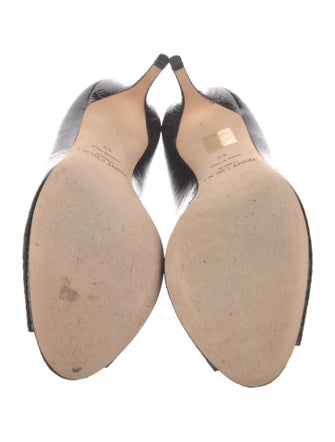 Jimmy Choo Embossed Leather Pumps