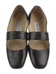 Jimmy Choo Leather Mary Jane Flats
