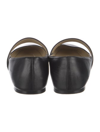 Jimmy Choo Leather Mary Jane Flats