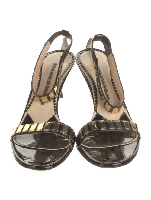 Jimmy Choo Patent Leather Sandals