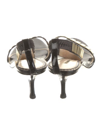 Jimmy Choo Patent Leather Sandals