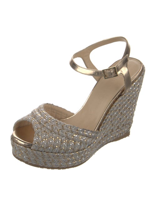 Jimmy Choo Jute Printed Espadrilles