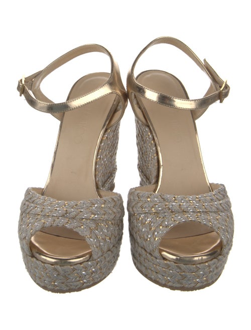 Jimmy Choo Jute Printed Espadrilles