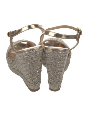 Jimmy Choo Jute Printed Espadrilles