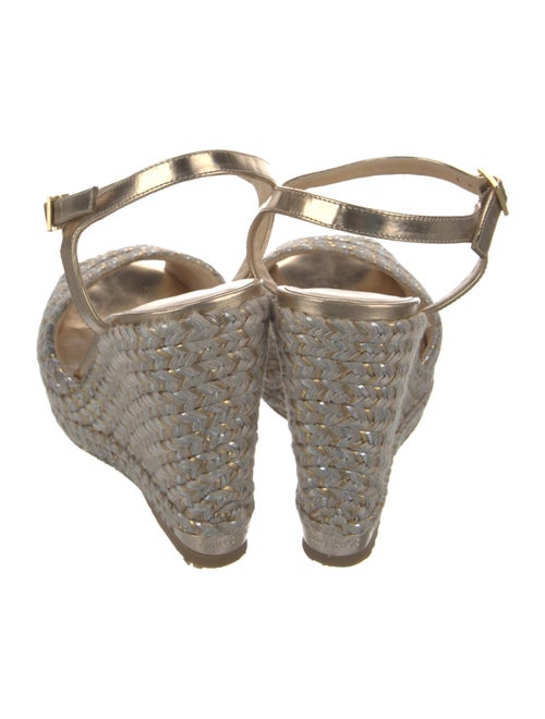 Jimmy Choo Jute Printed Espadrilles