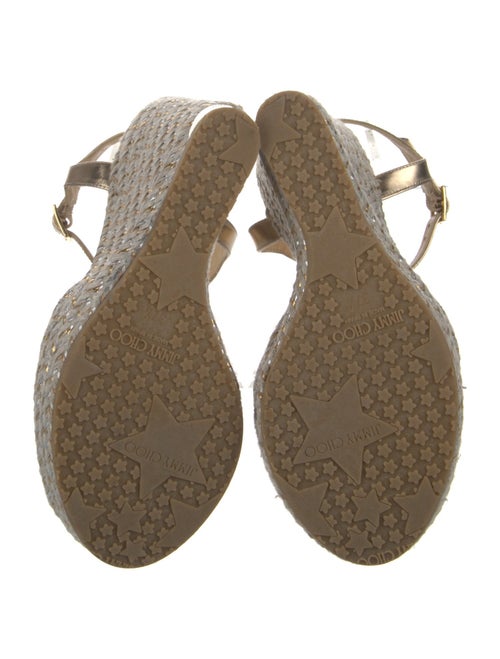 Jimmy Choo Jute Printed Espadrilles