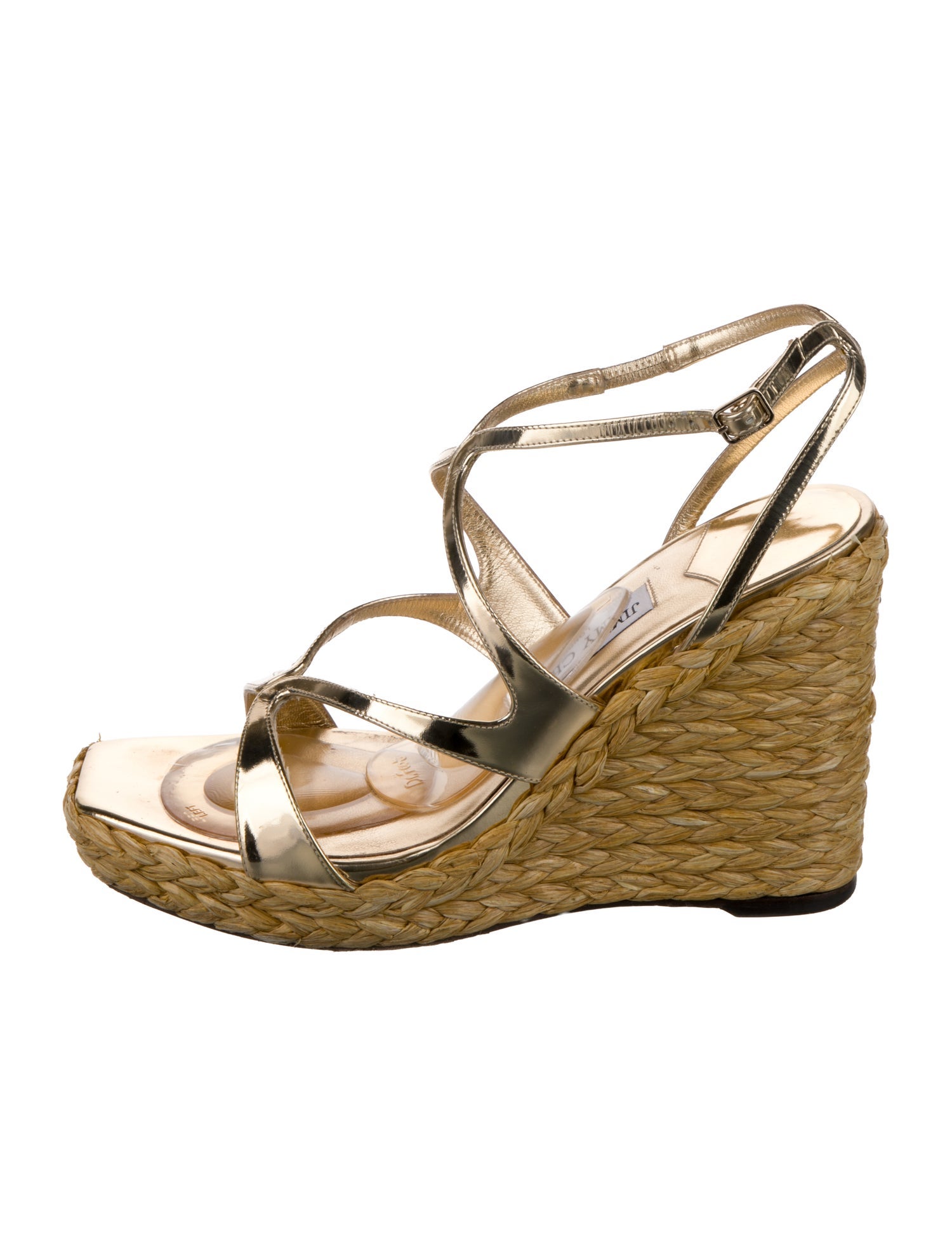 Jimmy Choo Straw Espadrilles