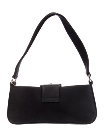 Jimmy Choo Velvet Top Handle Bag