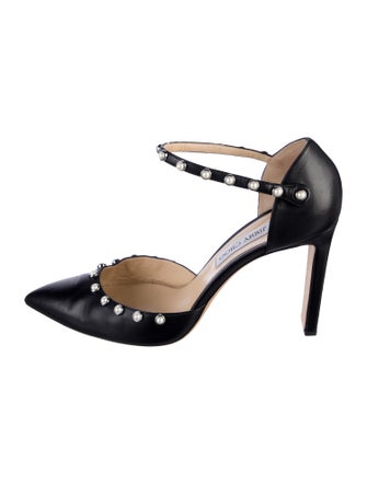 Jimmy Choo Leather D'Orsay Pumps