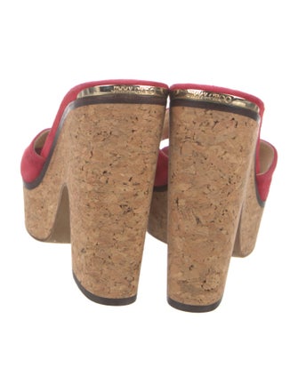 Jimmy Choo Suede Slides