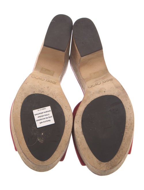 Jimmy Choo Suede Slides