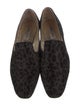Jimmy Choo Ponyhair Animal Print Loafers