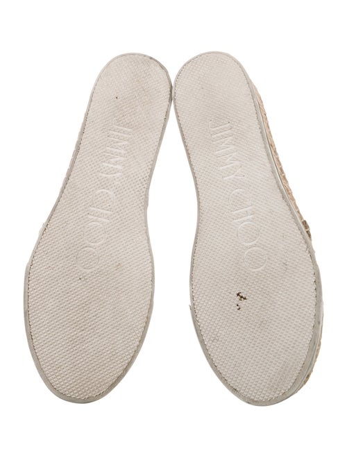 Jimmy Choo Suede Espadrille Sneakers