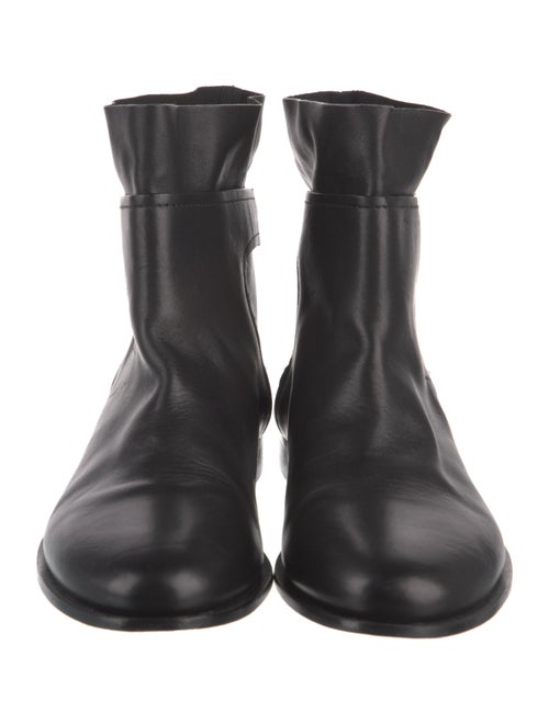 Jimmy Choo Leather Moto Boots