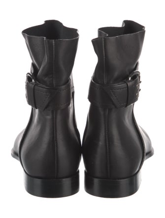 Jimmy Choo Leather Moto Boots