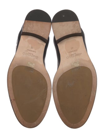 Jimmy Choo Leather Moto Boots