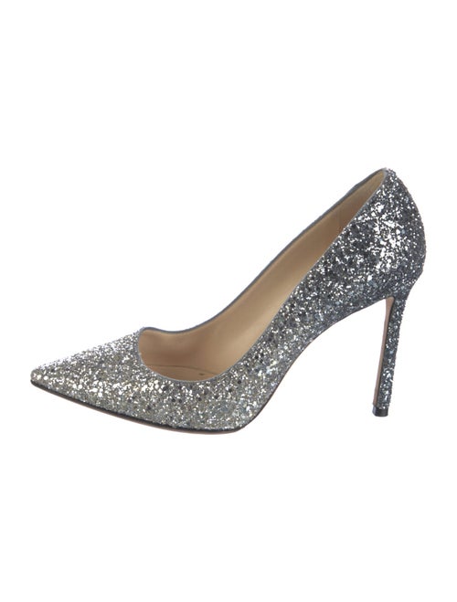 Jimmy Choo Glitter Glitter Accents Pumps