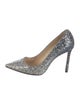 Jimmy Choo Glitter Glitter Accents Pumps