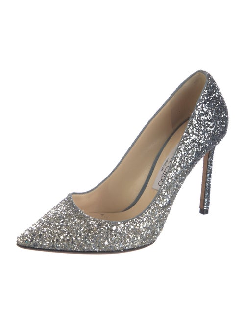 Jimmy Choo Glitter Glitter Accents Pumps